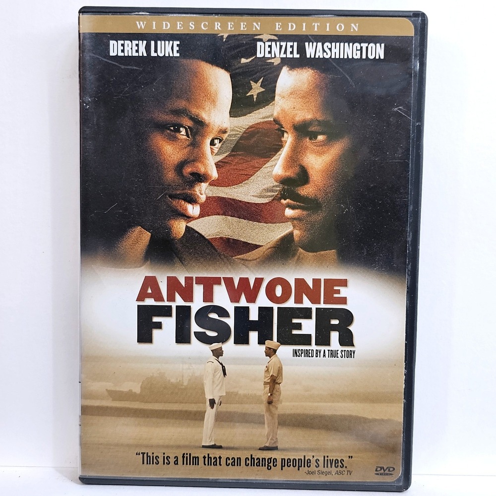 Antwone Fisher DVD Widescreen 2002 Denzel Washington Derek Luke Biography Navy‎